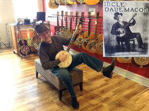 Jim Lloyd Playing Uncle Dave's Banjo
